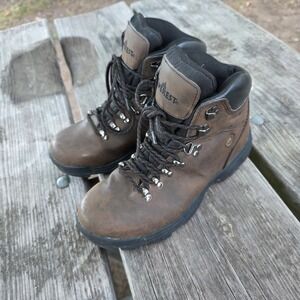 Everest Womens Hiking Boots Size 9.5 Leather Waterproof Trail Shoes